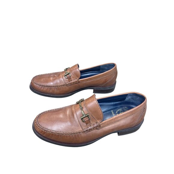 Cole Haan Pinch Mens Brown Leather Maine Classic slip Loafers Sz 9M SKU 9573 - Picture 3 of 16